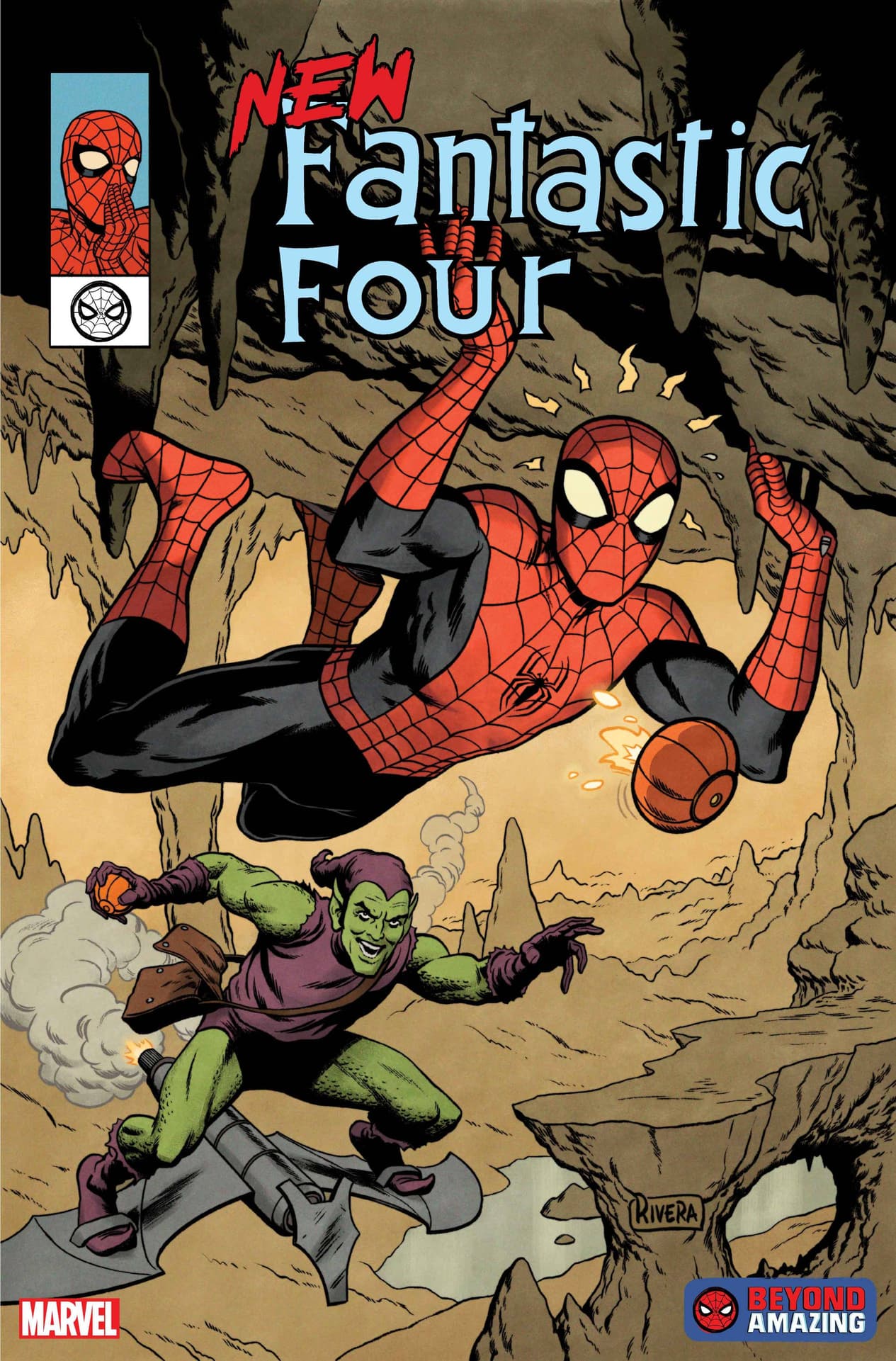 NEW FANTASTIC FOUR #4 BEYOND AMAZING VARIANT COVER by PAOLO RIVERA, On Sale 9/7