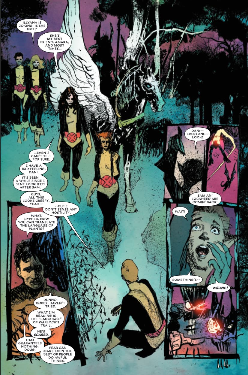 New Mutants War Children page