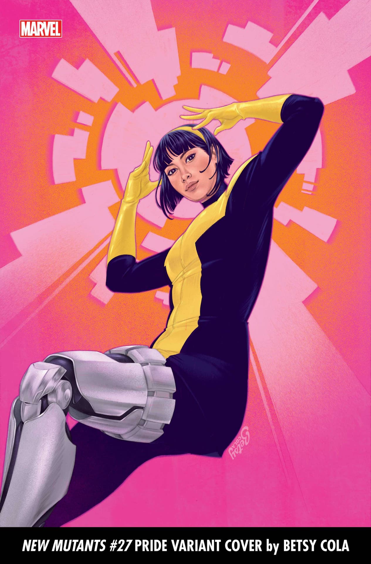 New Mutants #27 Pride Variant Cover by Betsy Cola