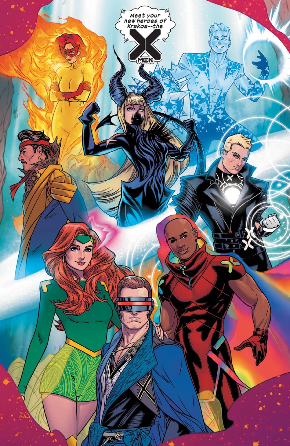 The new X-Men team revealed!