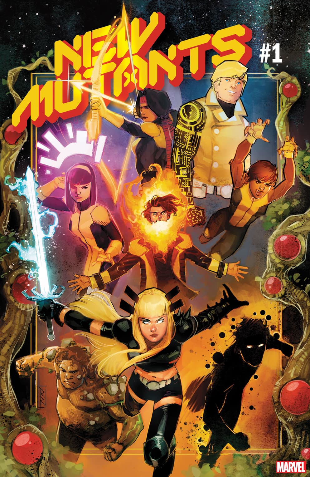 NEW MUTANTS #1 cover by Rod Reis