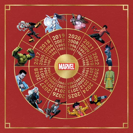 Find Your Hero Zodiac for Lunar New Year | Marvel