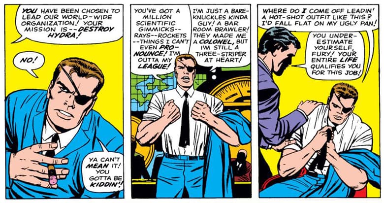 STRANGE TALES (1951) #135 Nick Fury Sr.