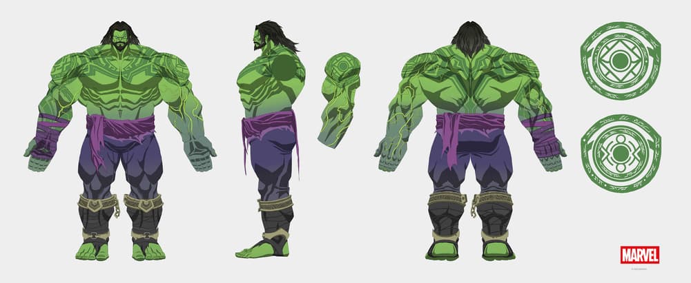 MARVEL Mystic Mayhem Hulk Concept Art