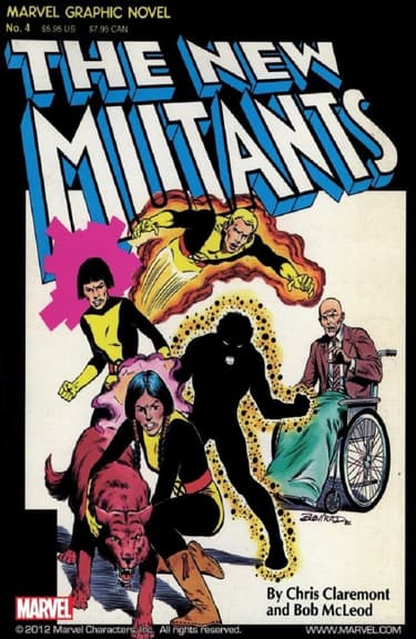 MARVEL GRAPHIC NOVEL #4 – THE NEW MUTANTS