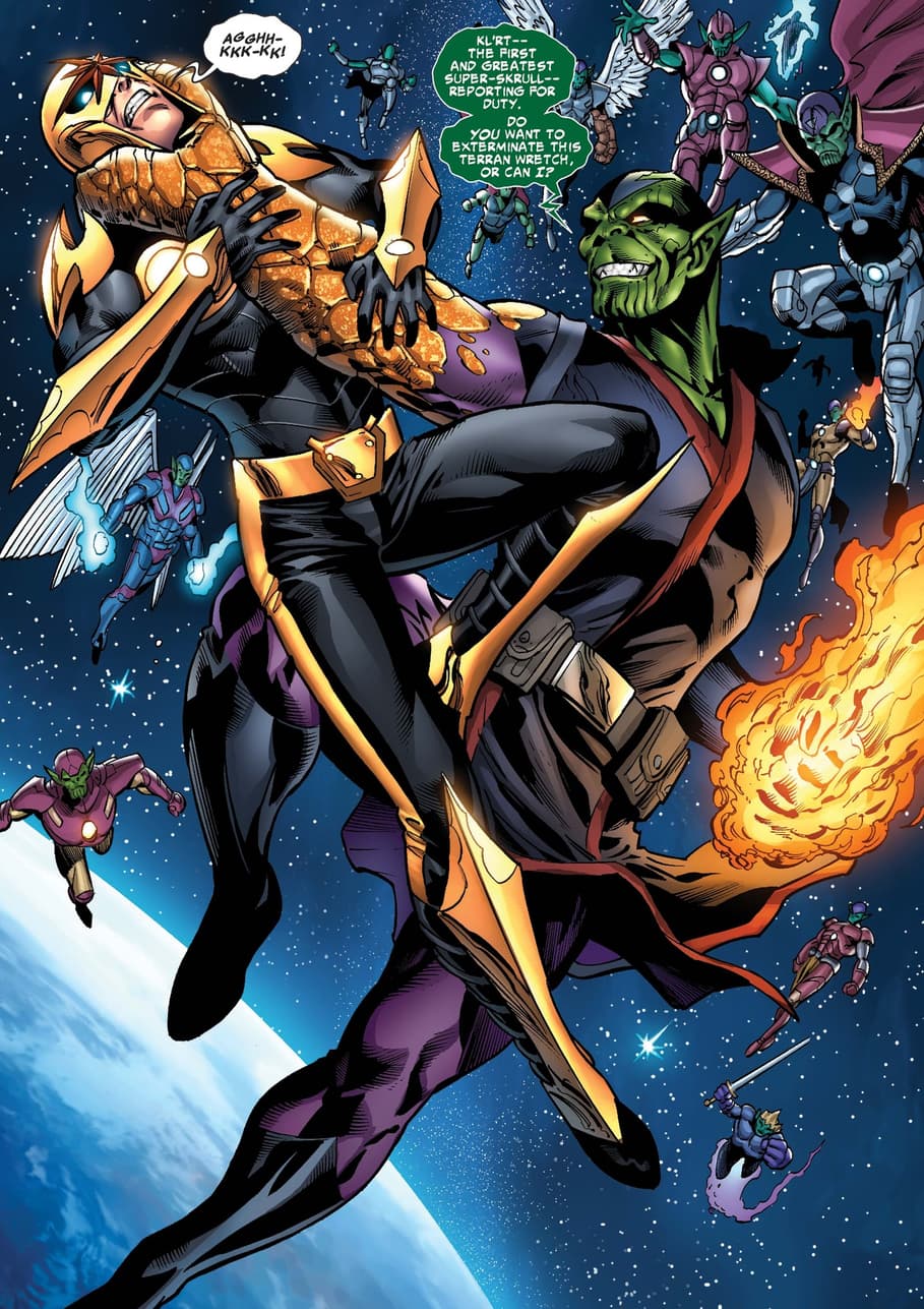 Kl’rt betrays an ally in NOVA (2007) #16.