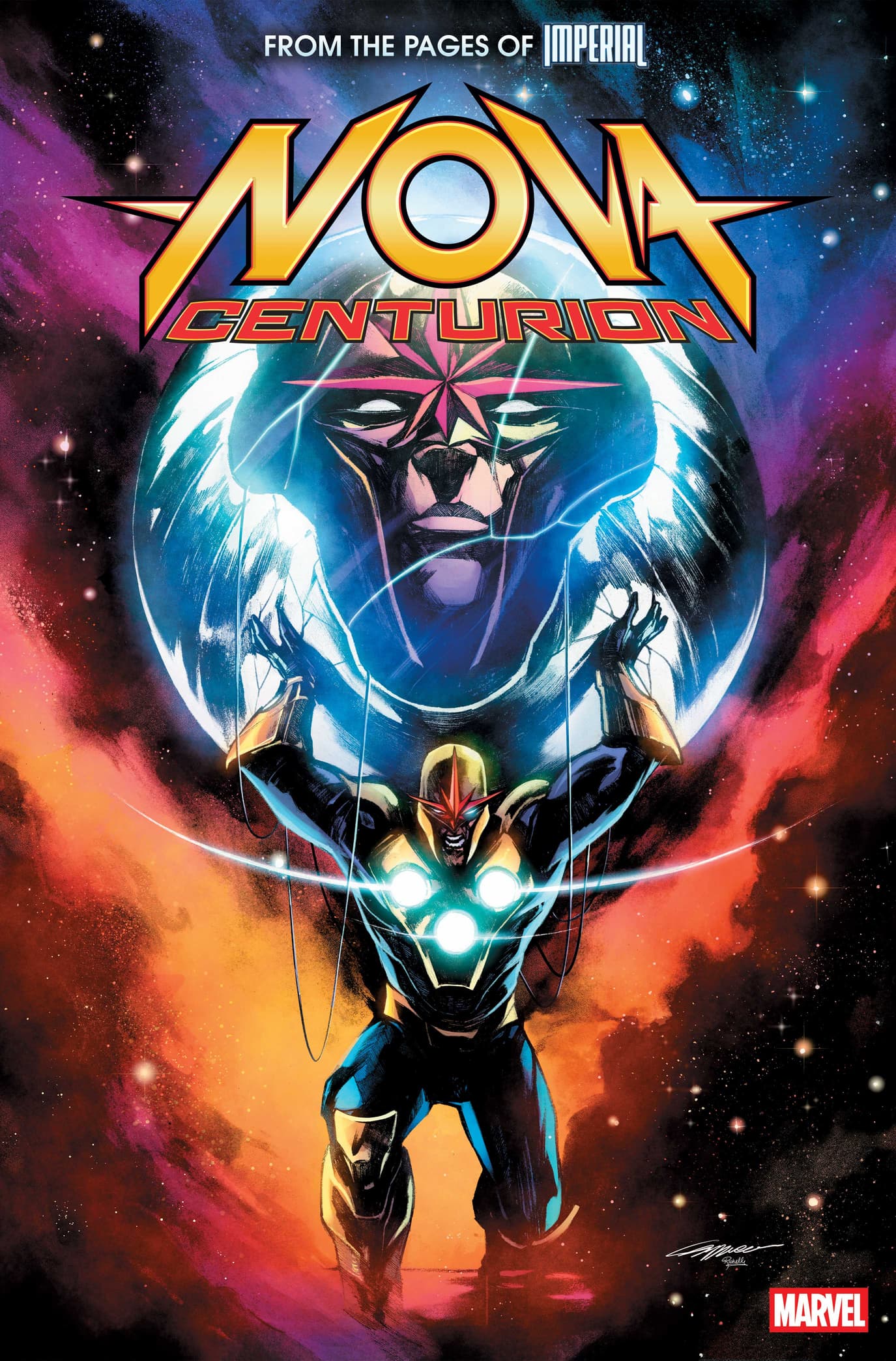 NOVA: CENTURION #1 Cover by ALESSANDRO CAPPUCCIO
