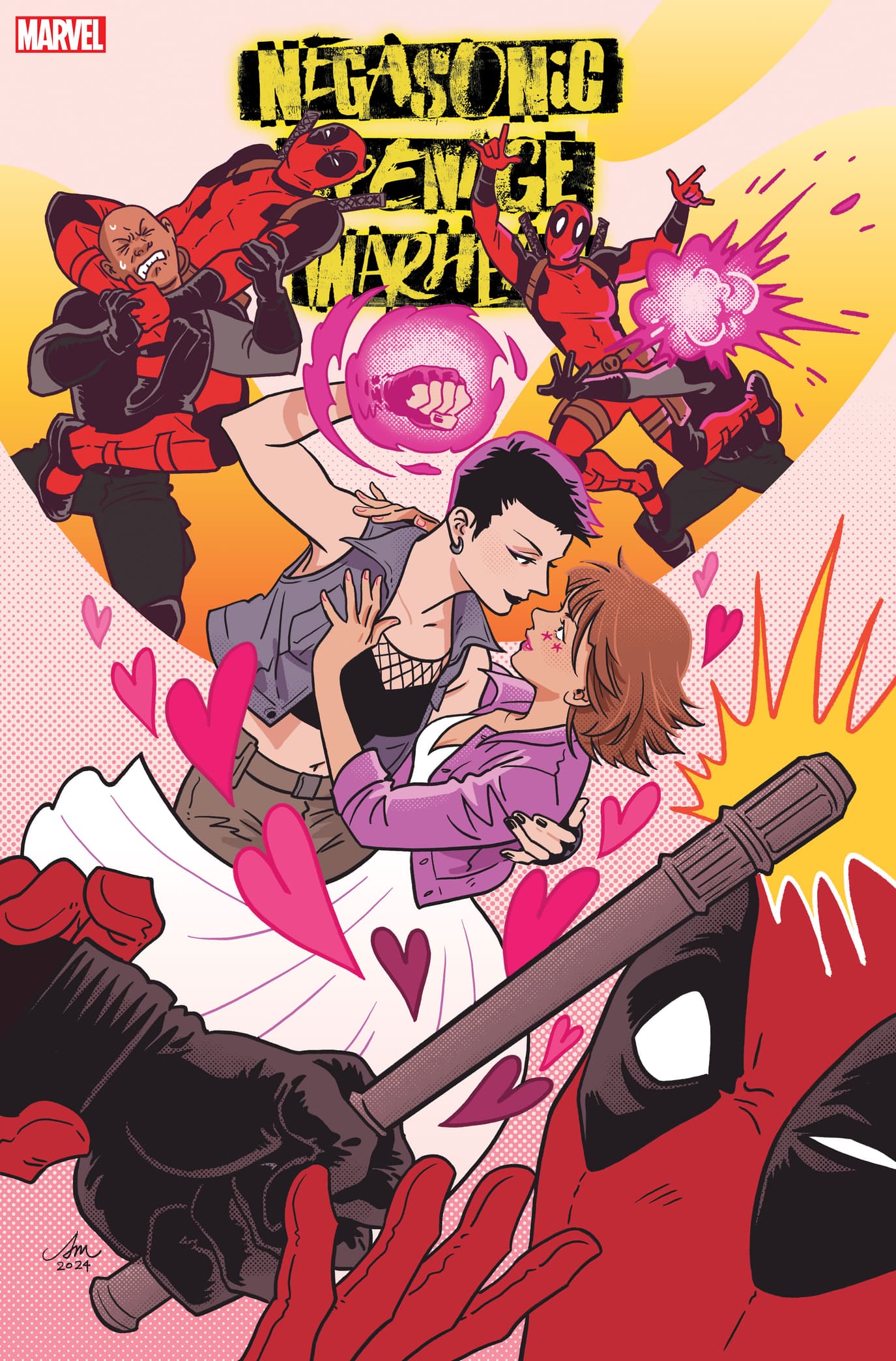 NEGASONIC TEENAGE WARHEAD #1 variant cover by Audrey Mok