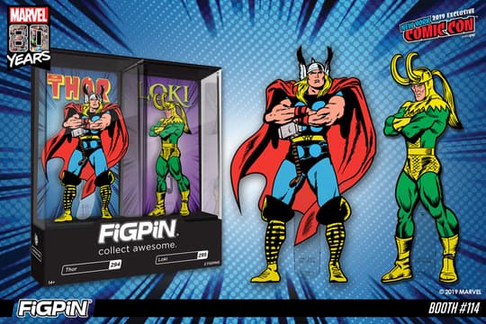 Thor & Loki FiGPiN 2-pack