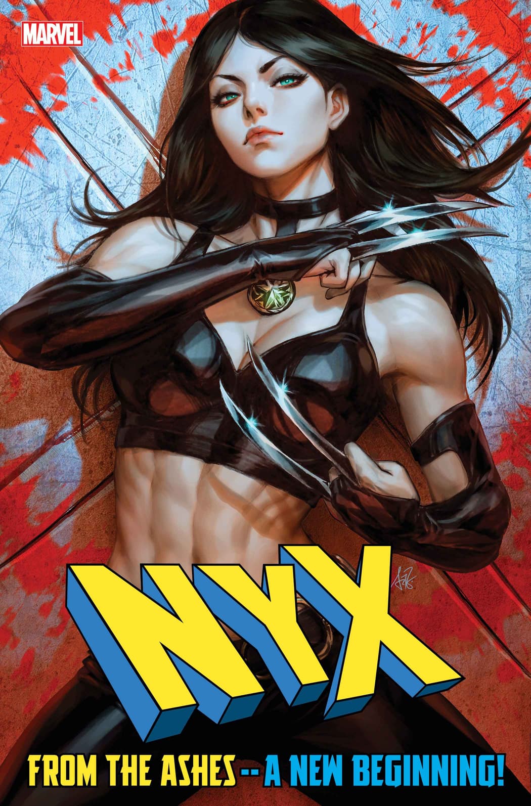 NYX #1 variant cover by Stanley "Artgerm" Lau