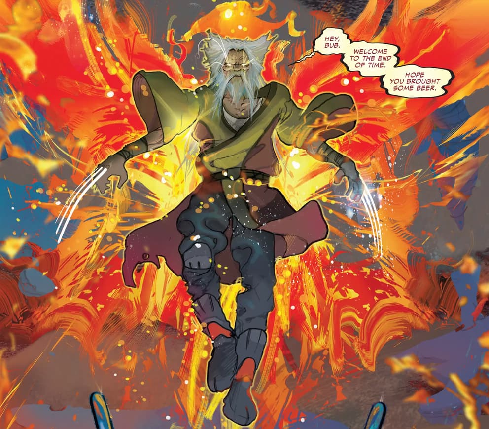 THOR (2018) #1 artwork by Mike Del Mundo and Marco D'Alfonso