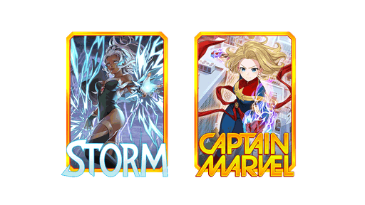 MARVEL SNAP Storm Anime Captain Marvel Anime