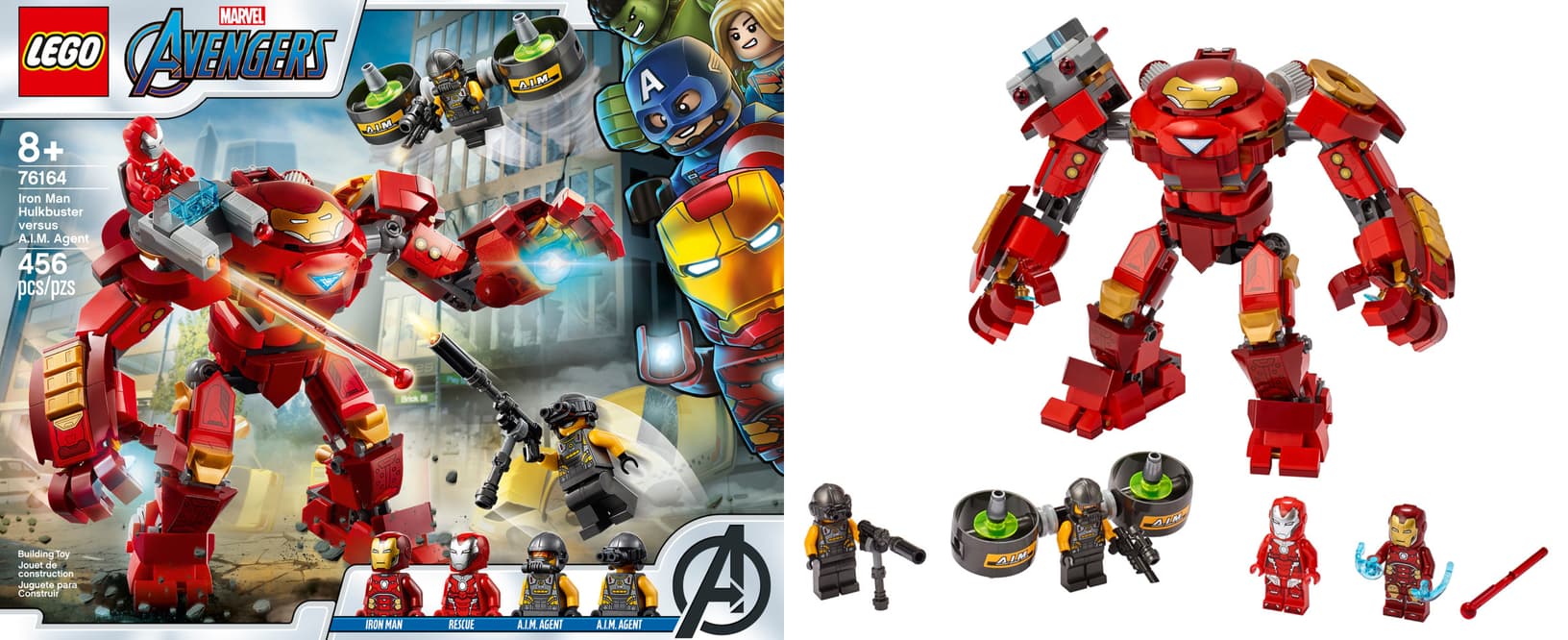 Marvel Jouet Avengers Lot De 5 Mini Figurines avec Iron Man