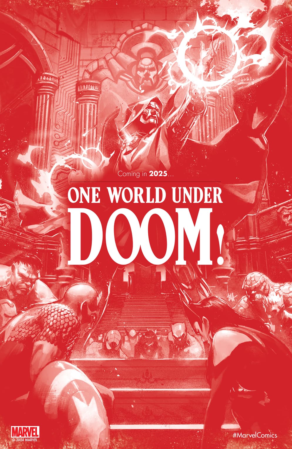 ONE WORLD UNDER DOOM Promotional Artwork by Ben Harvey