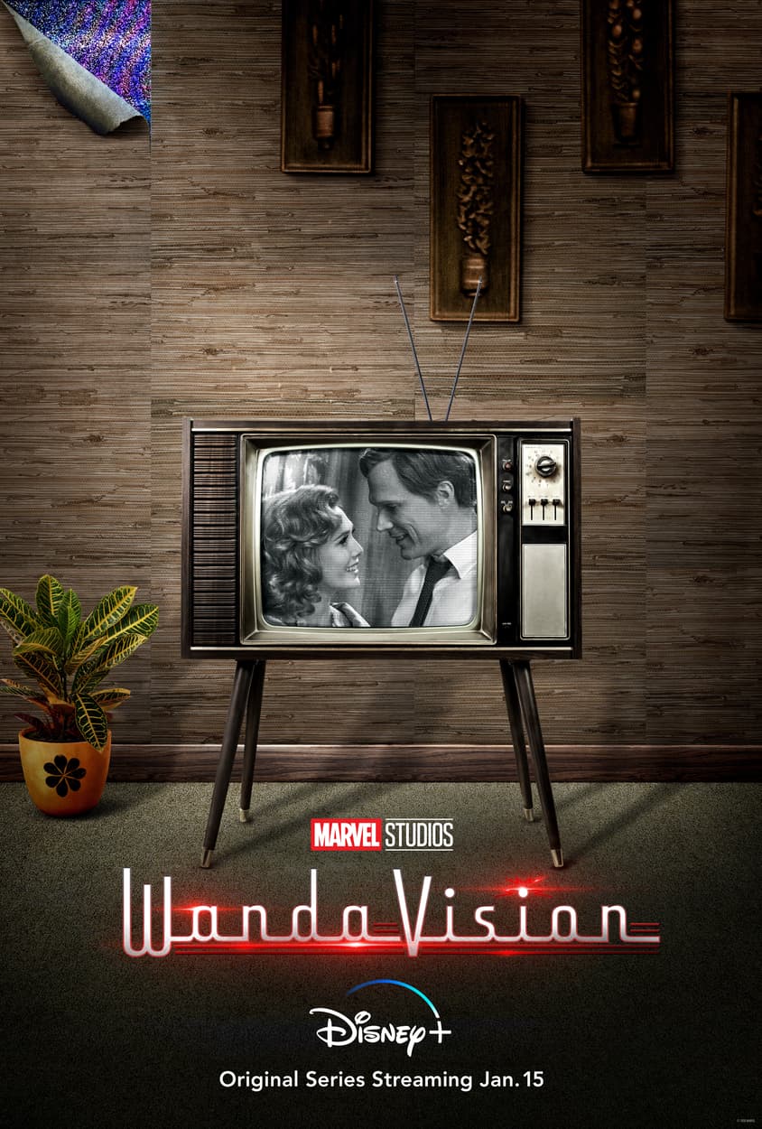 Marvel Studios’ 'WandaVision': New Poster Centers Wanda and Vision on ...