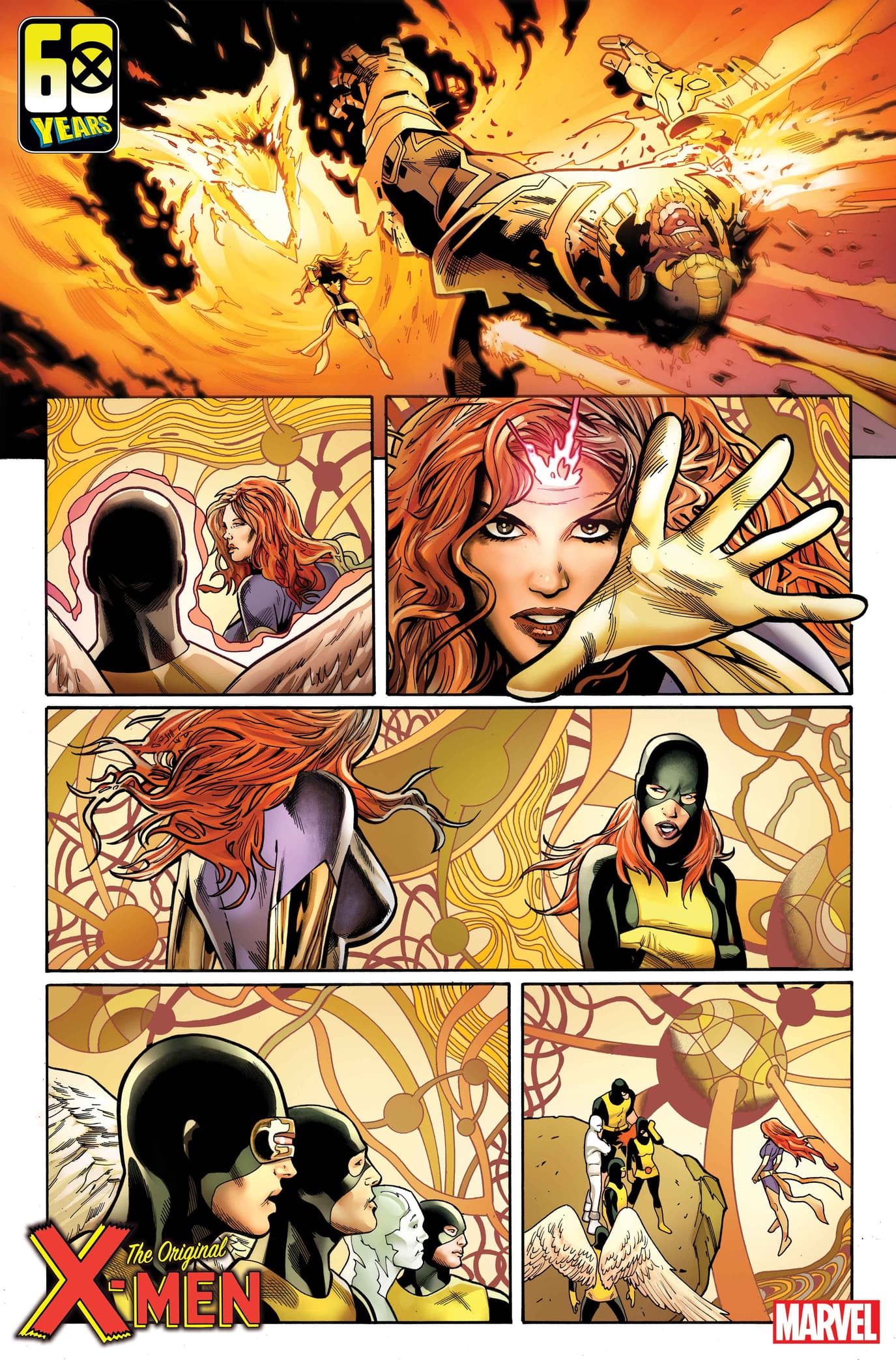 Original X-Men' #1 First Look Sends the Team on a Mission from the Phoenix  | Marvel