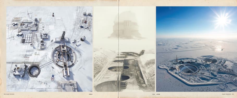 Pages 118-119 from Marvel's Black Widow: The Art of The Movie