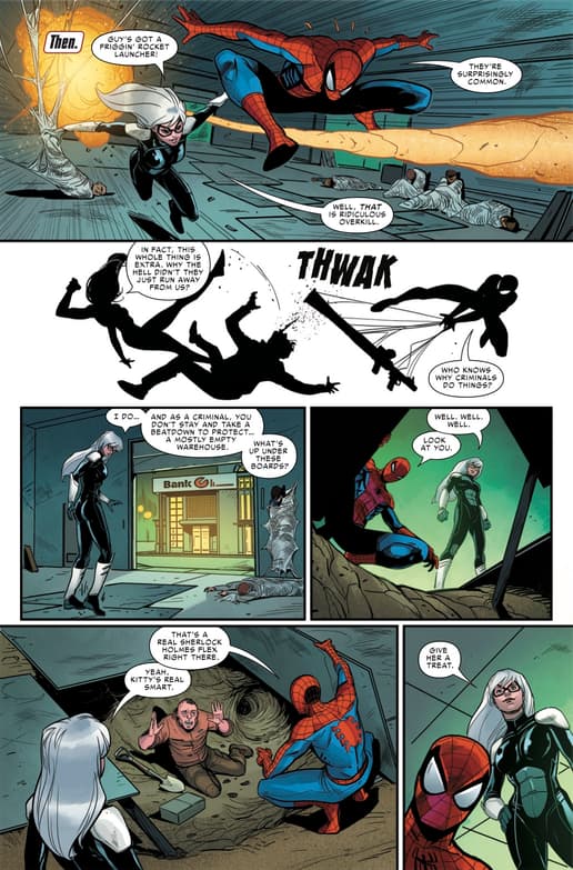MARVEL'S SPIDER-MAN: THE BLACK CAT STRIKES #4 Preview — Art by Luca Maresca