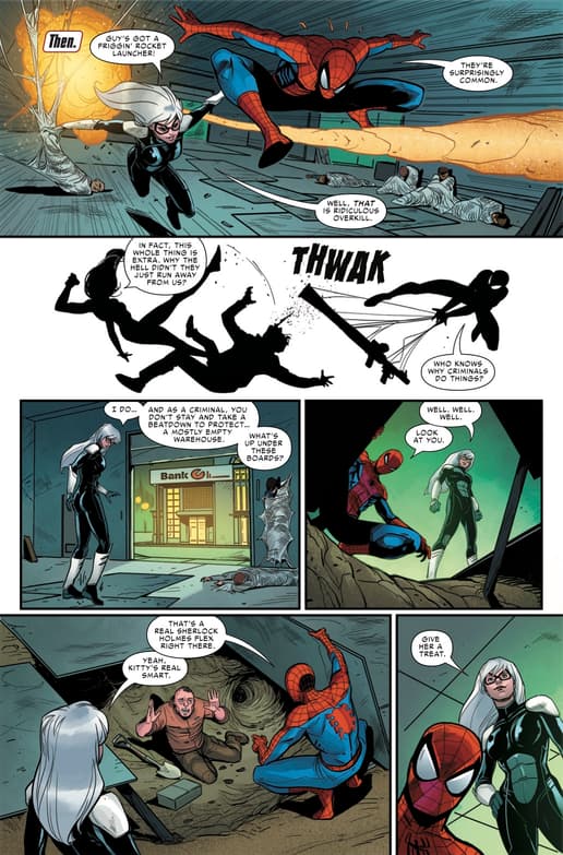 Look Inside Marvels Spider Man The Black Cat Strikes 4 Marvel