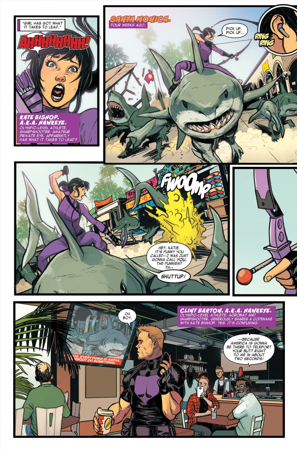 West Coast Avengers 1 preview page