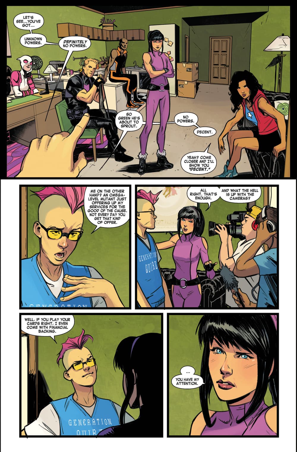 West Coast Avengers 1 preview page