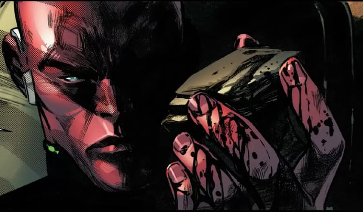 X-MEN (2021) #1 panel by Pepe Larraz and Marte Gracia