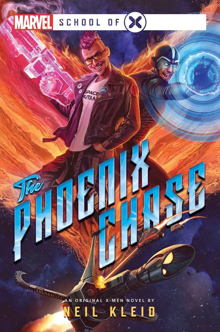 Cover to The Phoenix Chase: A School of X Novel.