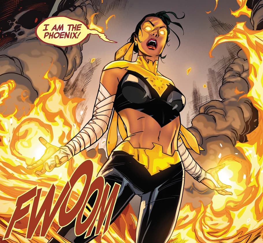 Maya Lopez burns bright in PHOENIX SONG: ECHO (2021) #1.