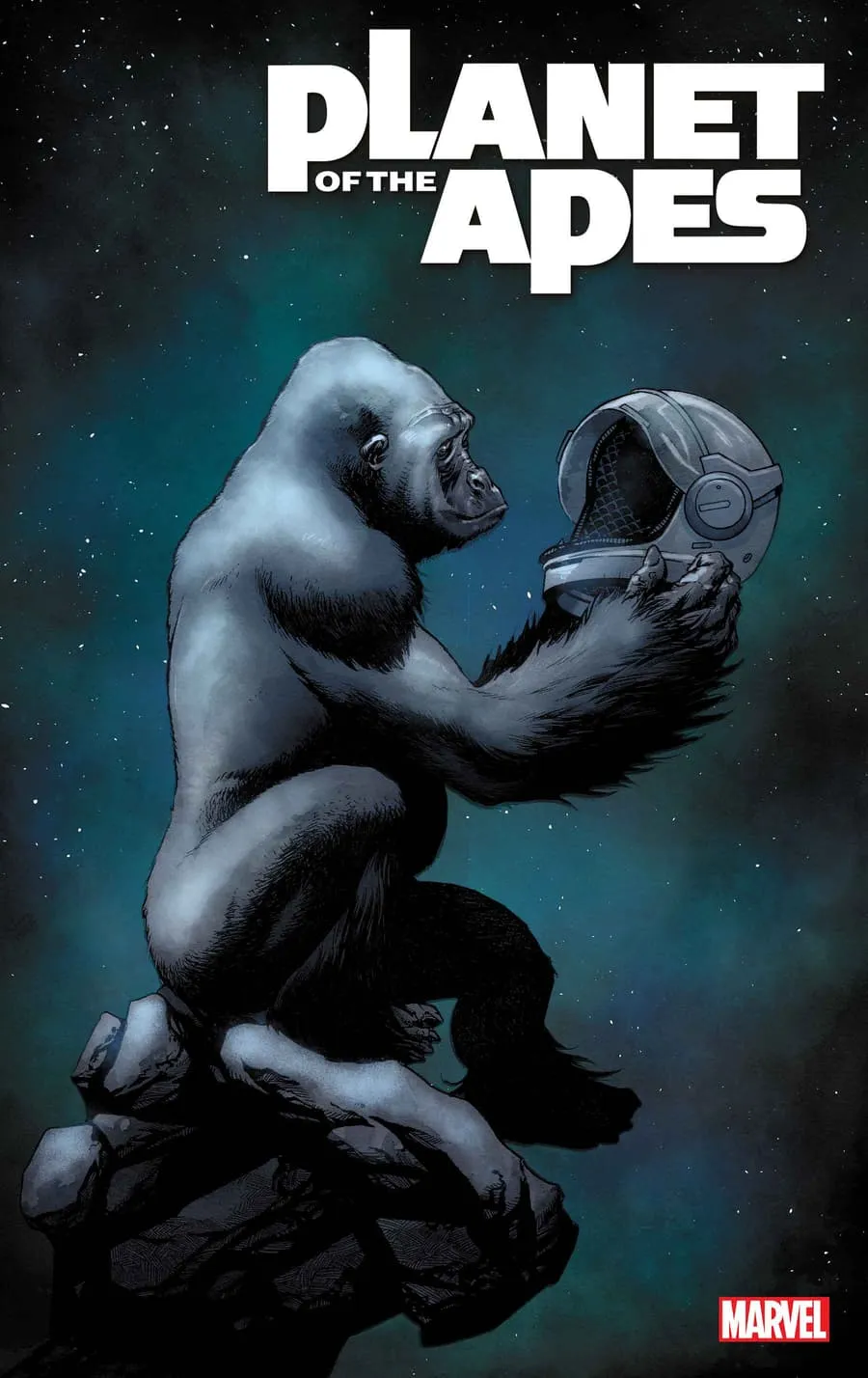 PLANET OF THE APES #1 variant cover by Logan Lubera 