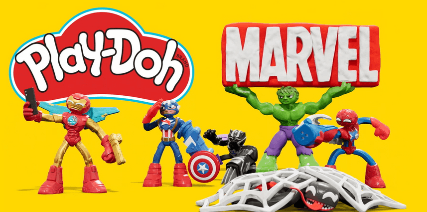 The Avengers Take On Venom in New PLAY-DOH Marvel CG-Animated Shorts