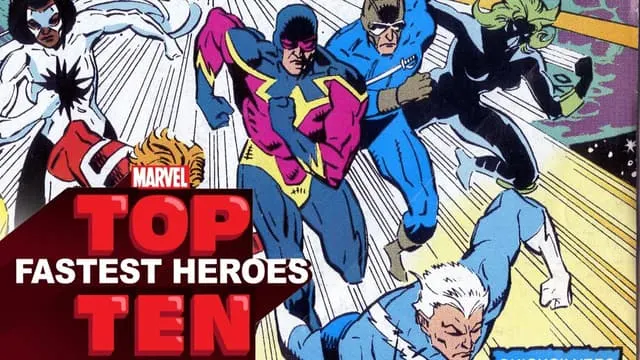 Top 10 Fastest Heroes | Marvel Top 10 | Marvel