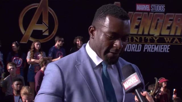 Michael James Shaw Live from the Avengers: Infinity War Premiere ...