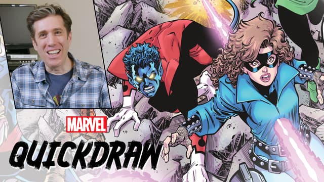 Drawing the '80s X-Men with Todd Nauck | Marvel Quickdraw