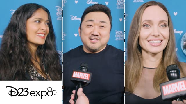 Meet the cast of Marvel Studios' The Eternals at D23 Expo!