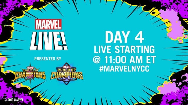 Marvel LIVE from NYCC 2019! | Day 4