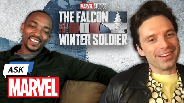 Marvel Studio's The Falcon and The Winter Soldier - Anthony Mackie & Sebastian Stan | Ask Marvel