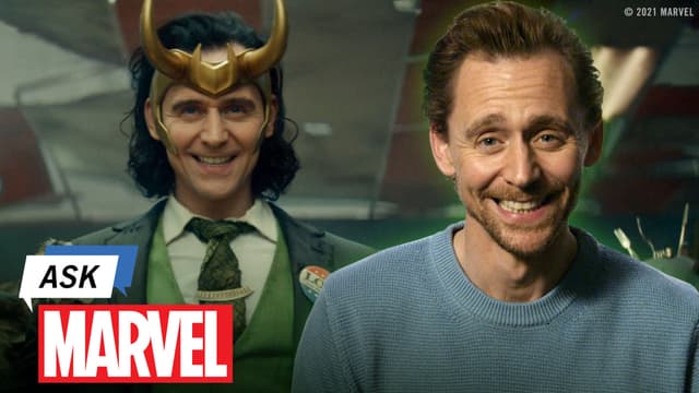 What do Tom Hiddleston & Loki Have in Common? | Ask Marvel