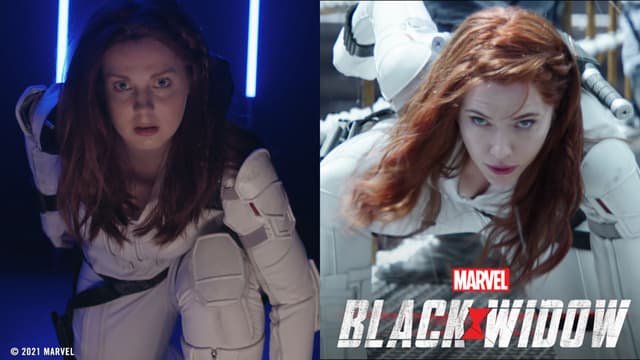 Making Black Widow's Snow Suit | Marvel Becoming
