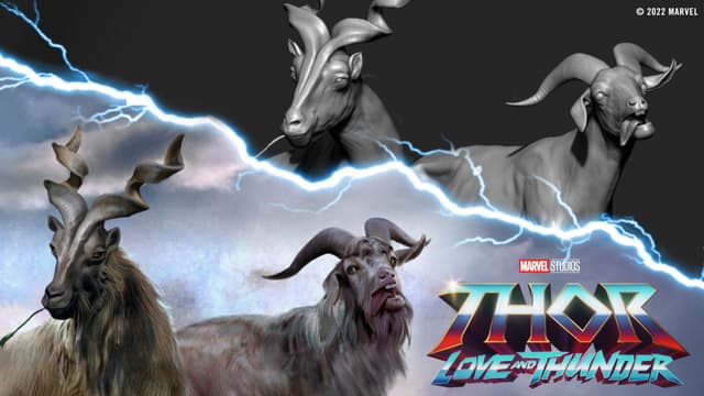 The Goats' Origins | VFX Behind The Scenes of Thor: Love and Thunder
