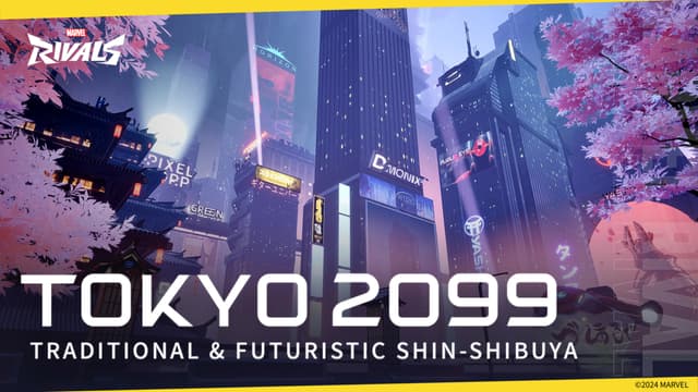 Marvel Rivals | Map Reveal | TOKYO 2099 - ‘TRADITIONAL & FUTURISTIC SHIN-SHIBUYA'