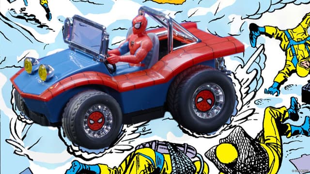 Spider-Man rides and THWIPs in style | Jada Toys