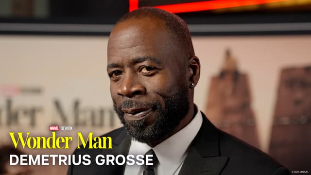 Demetrius Grosse Calls Wonder Man a “Love Letter to Hollywood”