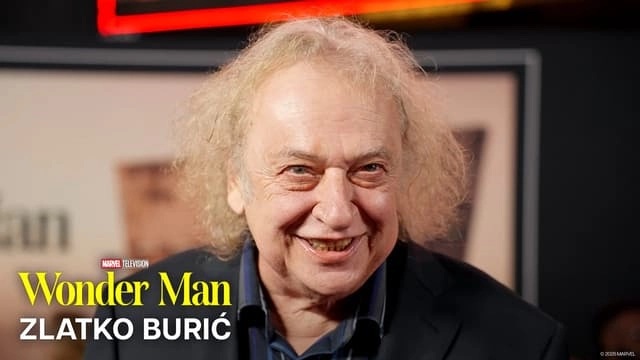 Zlatko Burić on Playing Eccentric 'Wonder Man' Director Von Kovak | Wonder Man Red Carpet