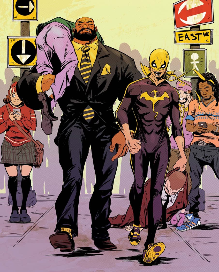 Cover to POWER MAN AND IRON FIST (2016) #2.