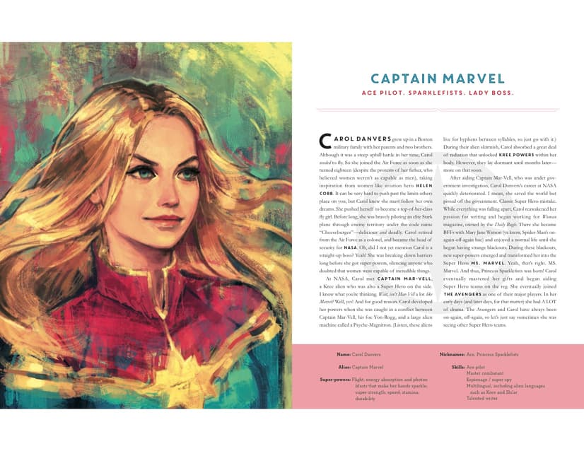 Powers Of A Girl - Captain Marvel