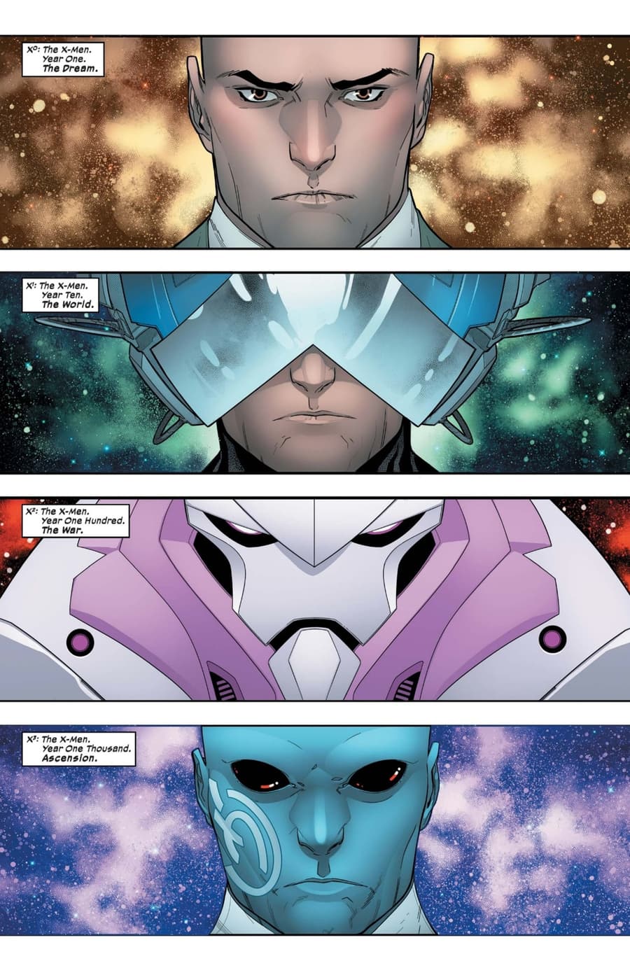 POWERS OF X (2019) #1 page by Jonathan Hickman and R.B. Silva