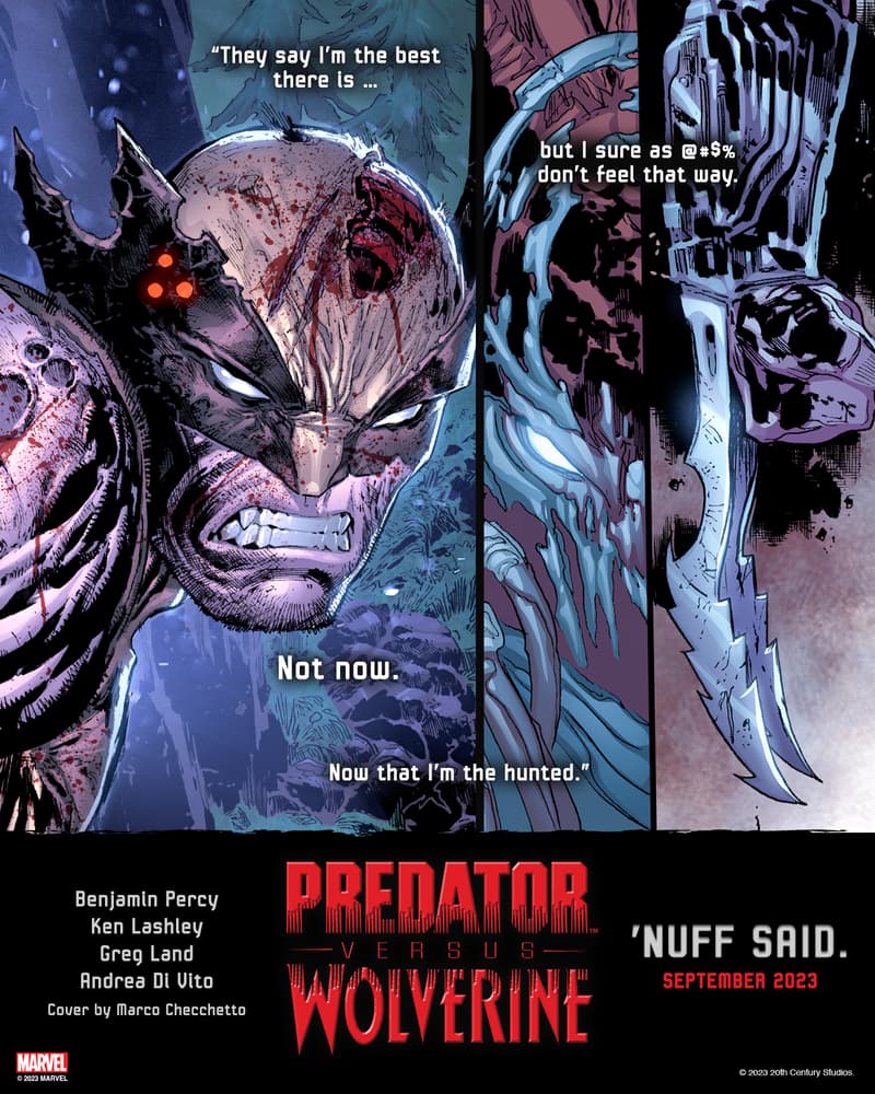 Marvel's 'Predator vs Wolverine' miniseries pits alien against mutant