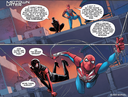 Marvel's Spider-Man 2 Prequel Comic