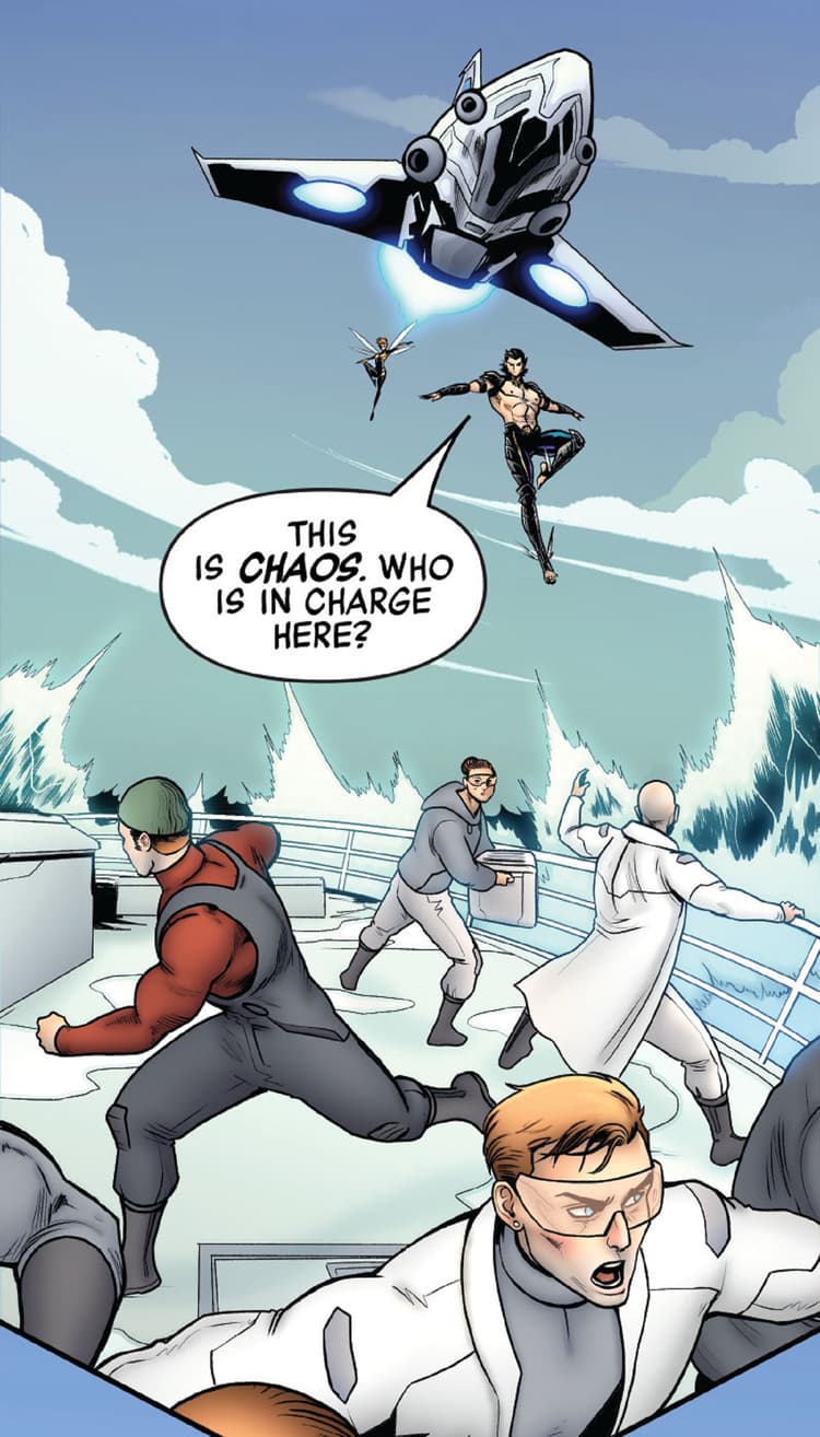 Preview panels from AVENGERS UNLIMITED INFINITY COMIC (2022) #39.