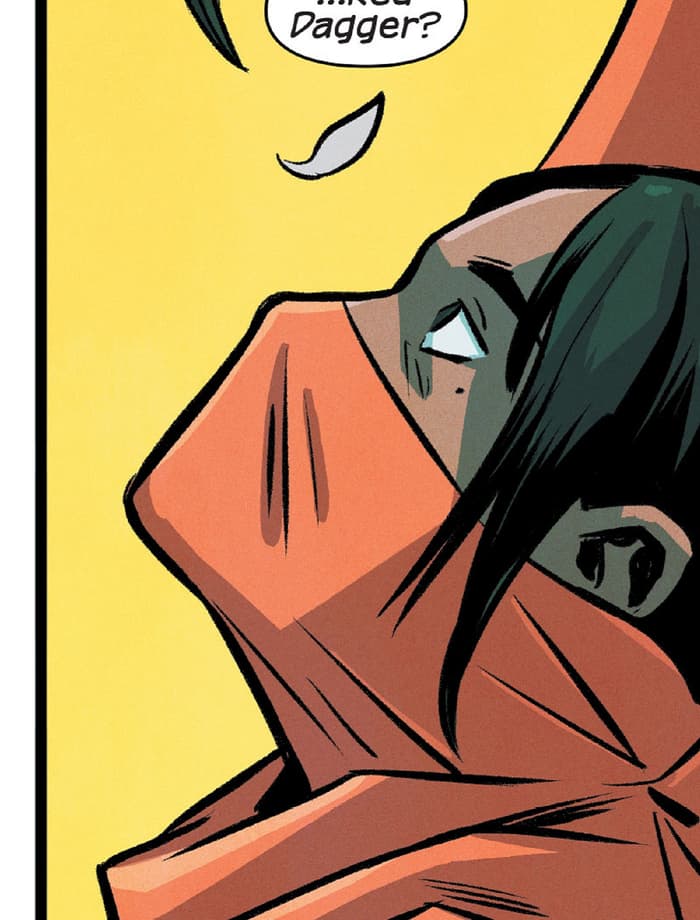 Ms. Marvel bumps into Red Dagger unexpectedly!